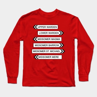 Midsomer Signs (4) Long Sleeve T-Shirt